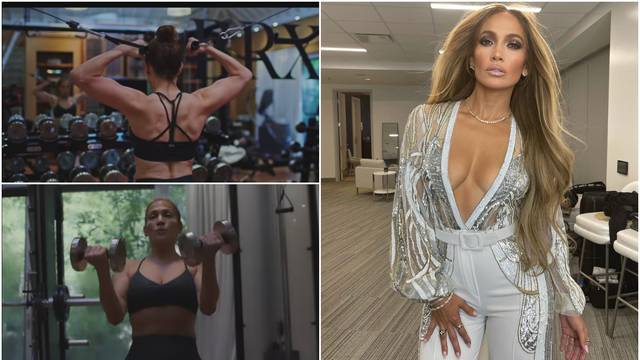 J.Lo otrkila svoju trening rutinu i pokazala impresivne mišiće