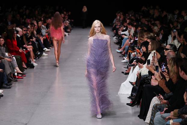Stella McCartney presents Spring/Summer 2026 Women's ready-to-wear collection during Paris Fashion Week in Paris