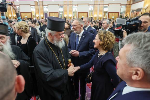 Zagreb: Primanje u prigodi pravoslavnog Božića priredilo je Srpsko narodno vijeće