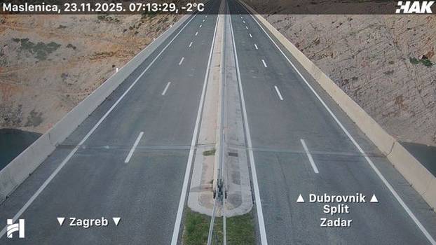 HAK: Snijeg ne pada, autoceste su očišćene. Upozorenje za ove dijelove Hrvatske