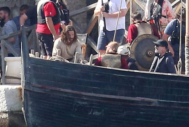 Šibenik: Glavni glumac serije Vikinzi na setu na Tvrđavi sv. Nikole