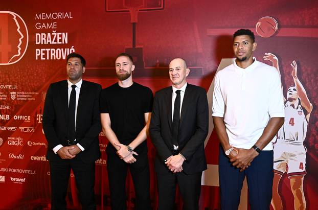 Zagreb: Gala večera povodom Memorijalne utakmica u sjećanje na Dražena Petrovića