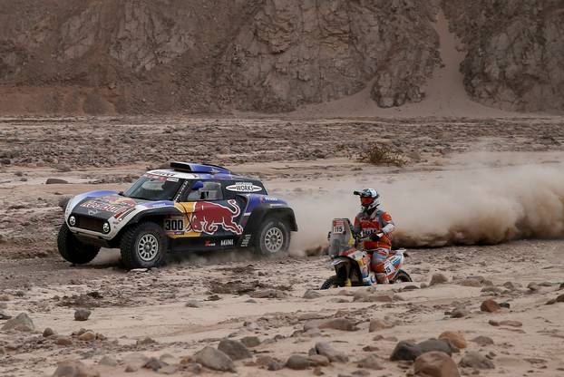 Dakar Rally - 2019 Peru Dakar Rally - Stage 4 (Truck/Car) from Arequipa to Tacna, Peru