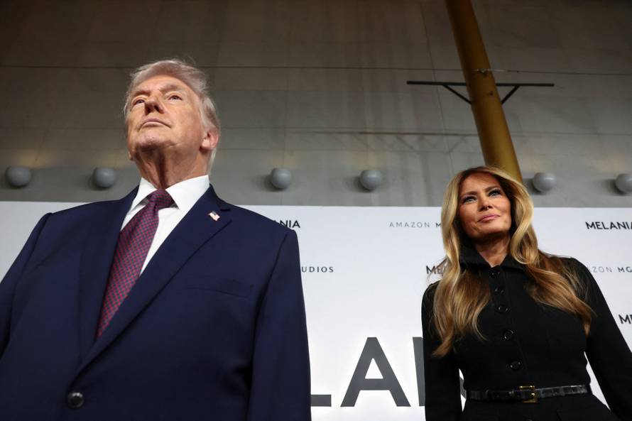 Premiere of "Melania" at the Kennedy Center for the Performing Arts, in Washington