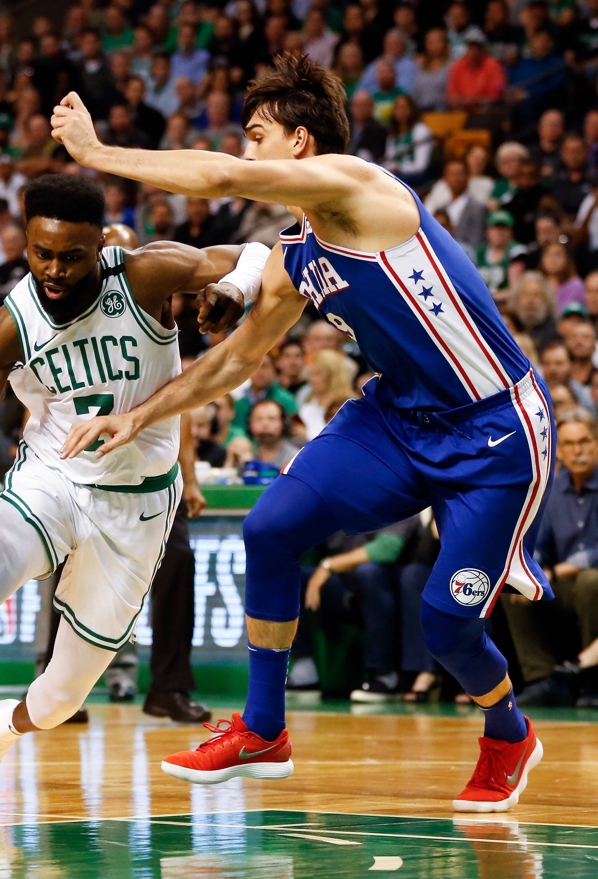 NBA: Playoffs-Philadelphia 76ers at Boston Celtics