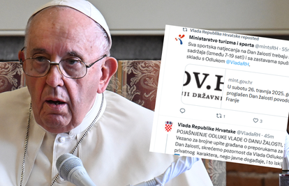 Danas je Dan žalosti: Evo što je sve zabranjeno zbog smrti Pape