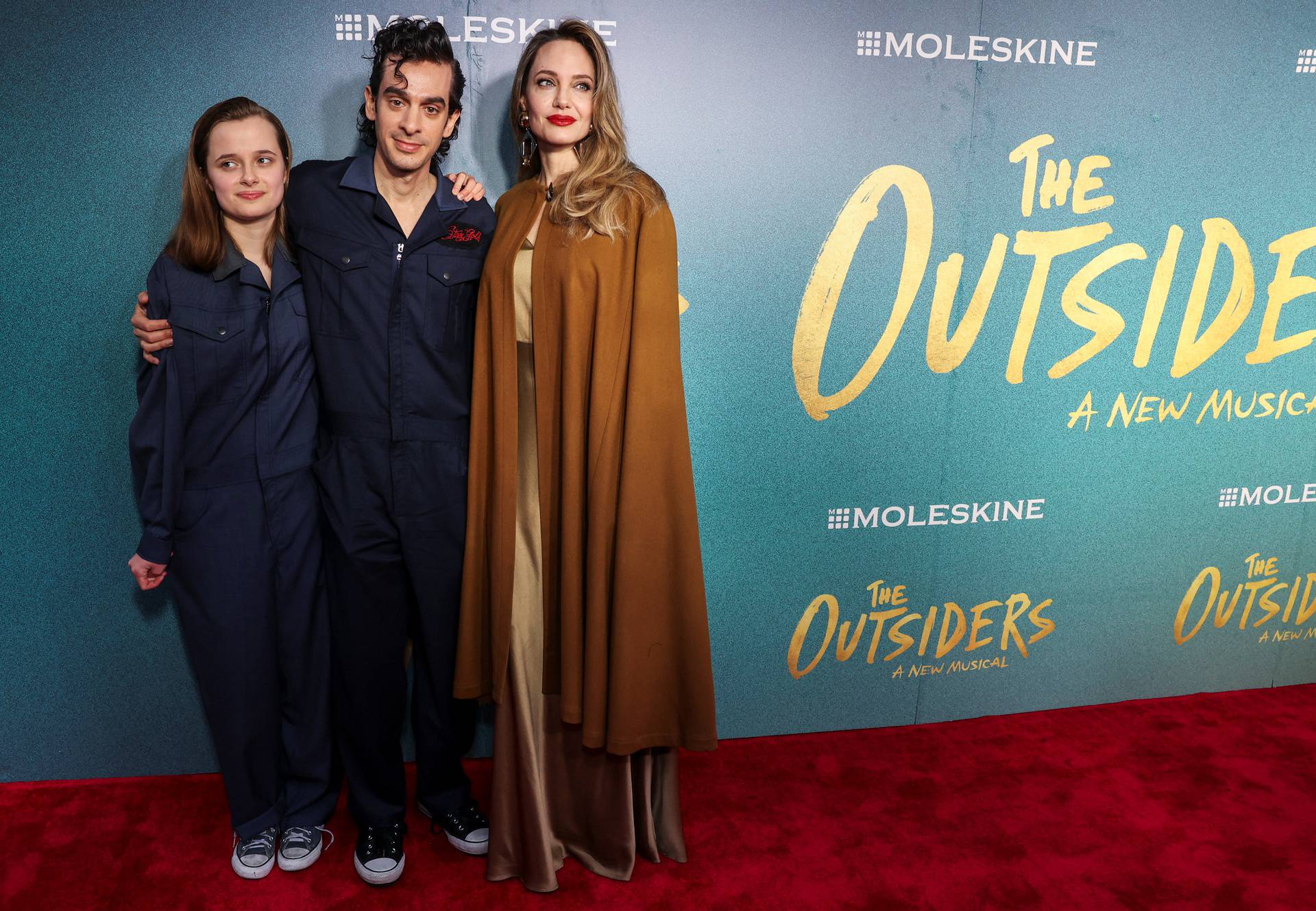 Guests attend the opening night of The Outsiders in New York City