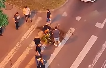 Bjelovarski dečki nisu vandali nego su gradsko cvijeće - policiji su pomagali da se sve očisti