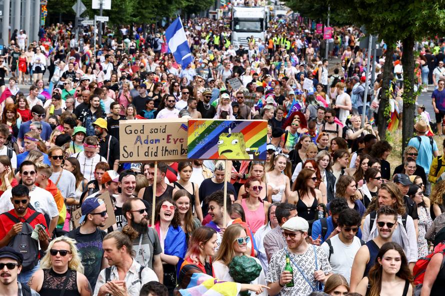 Berlin's Christopher Street Day LGBTQ Pride march