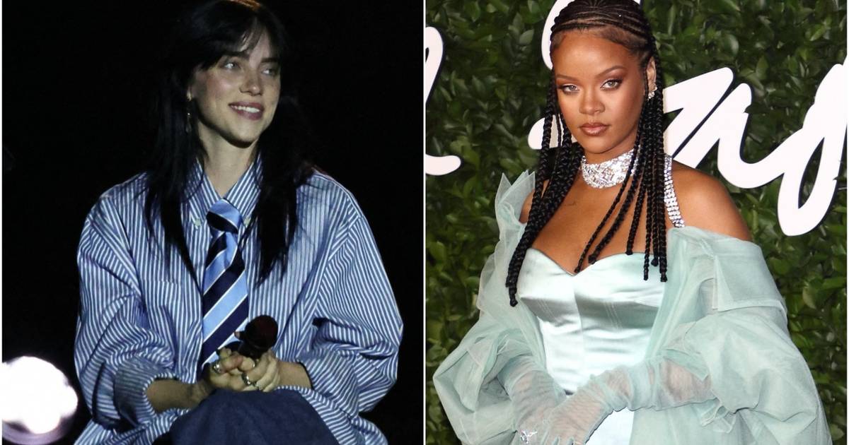 Pjevačica Billie Eilish: ‘Rihanna je najzgodnija žena na svijetu’
