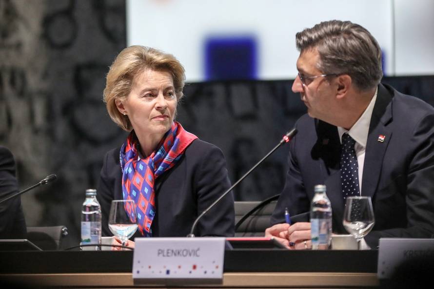 Zagreb: Sastanak članova Europske komisije sa članovima hrvatske Vlade