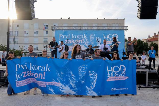 Zadar: Održan je Hod za život, obitelj i Hrvatsku