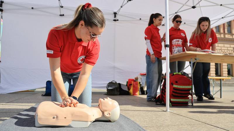 FOTO Svjetski je dan zdravlja: Zagreb i Split organizirali besplatne preglede za građane