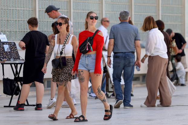 Zadar: Subotnje prijepodne u centru grada