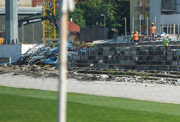 Bageri ušli na Kranjčevićevu, počela je rekonstrukcija legendarnog zagrebačkog stadiona