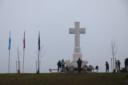 FOTO Šalovi, široki osmijesi i magla: Ljudi iz cijele Hrvatske stigli su u Vukovar na obljetnicu