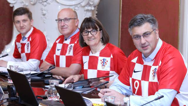 Zagreb: âKockastaâ Vlada povodom uspjeha nogometne reprezentacije