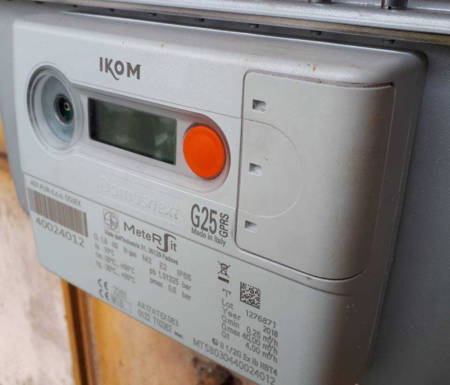U Osijeku digitaliziraju postojeće plinomjere