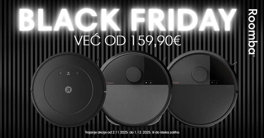 Nevjerojatna Black Friday ponuda: iRobot po super cijeni već od 159,90 €
