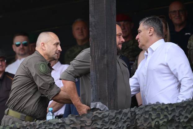Slunj: Uzvanici na međunarodnoj vojnoj vježbi "Borbena moć 26"