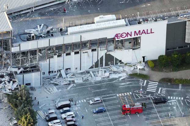 Major earthquake hits Japan's Kyushu region
