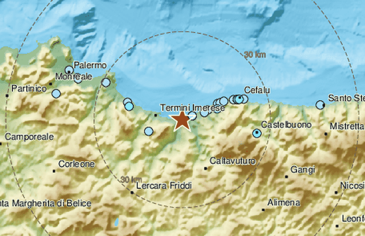 Siciliju pogodio potres magnitude 4,3 po Richteru