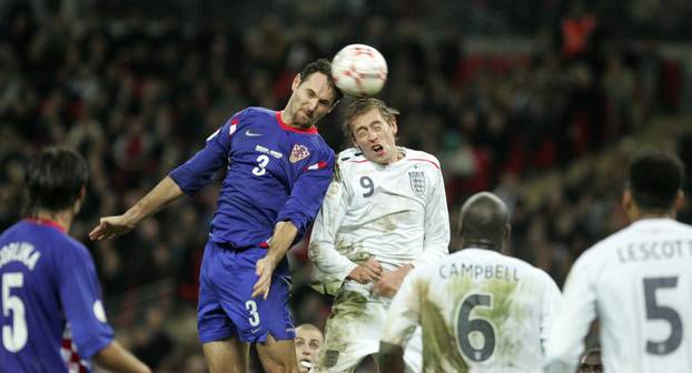 ARHIVA - 21.11.2007. Hrvatska nogometna reprezentacija na Wembleyju pobijedila Englesku 3-2