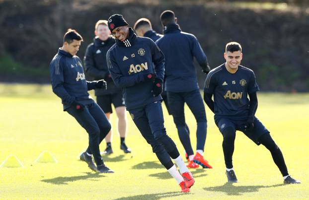 Champions League - Manchester United Training