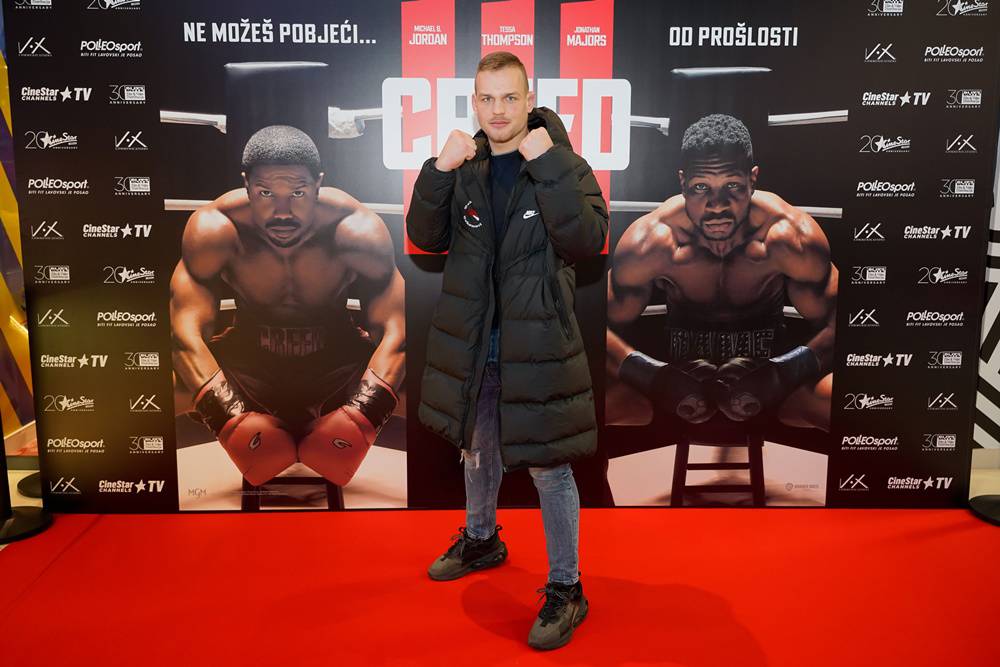 Na premijeri filma 'Creed III' u Zagrebu boksačko natjecanje, poznati su pokazali vještine