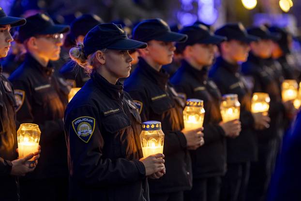 Vukovar: In memoriam za 97 policajaca poginulih i nestalih u Domovinskom ratu u obrani Vukovara