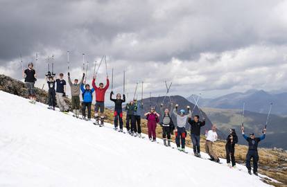 Mid-summer ski, Glencoe