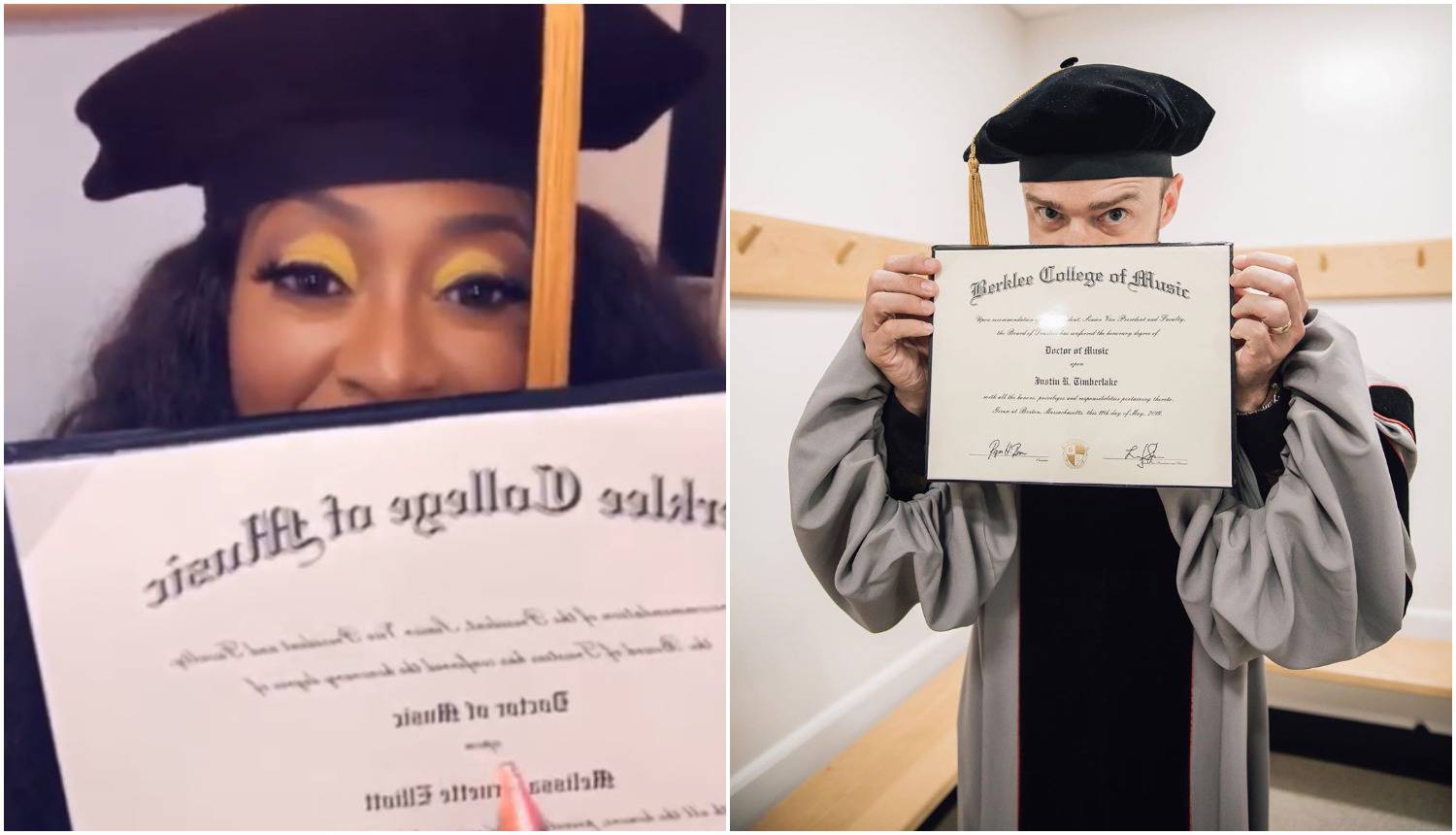 Missy i Justin dobili počasne doktorate: Nikad ne odustajte