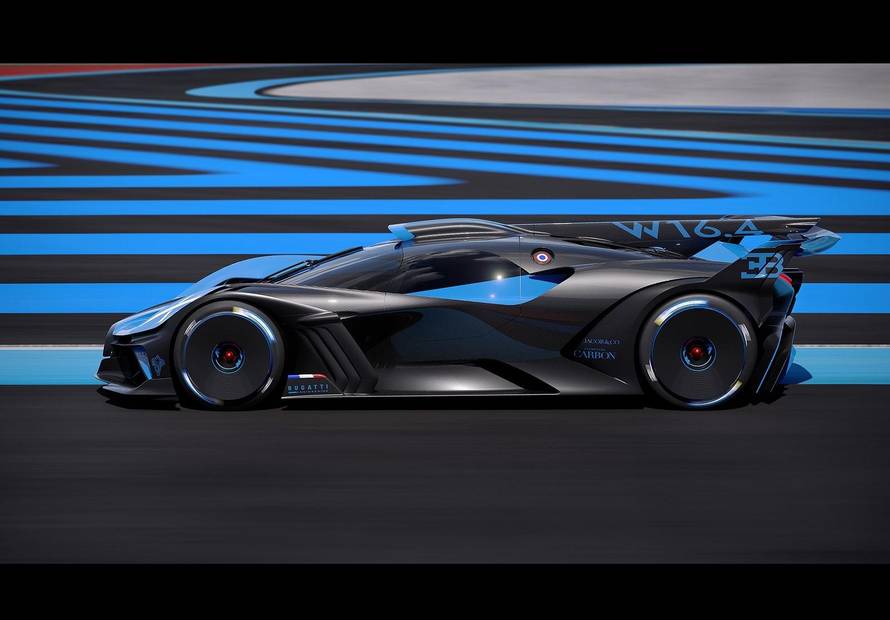 Nevjerojatni Bugatti Bolide s 1850 KS je brži i od Formule 1