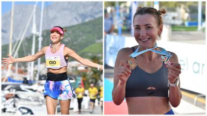 FOTO Ecija Ojdanić osvojila je treće mjesto na polumaratonu: 21 km otrčala za sat i 45 minuta