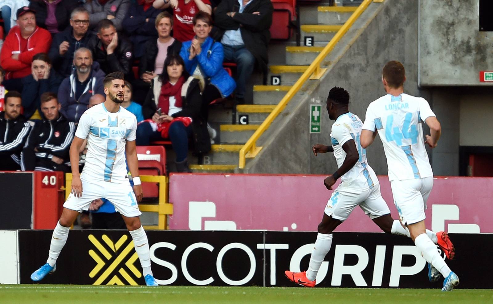 Aberdeen v Rijeka - UEFA Europa League - Third Qualifying Round - Second Leg - Pittodrie Stadium