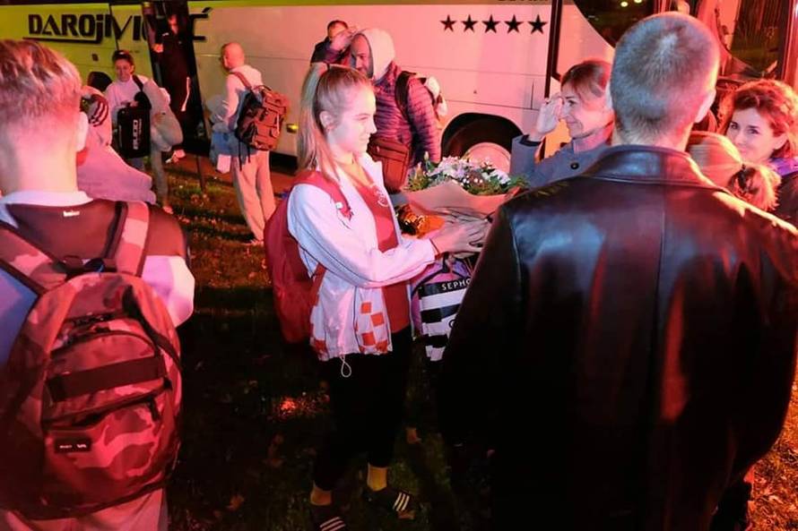 Bakljada za europsku prvakinju i cijelu  juniorsku reprezentaciju