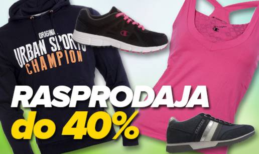 Sportska rasprodaja: Obuci se od glave do pete i uštedi 40% 