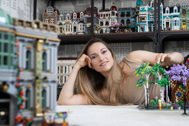 Zagreb: Pamela Ramljak izrađuje modularne građevine od LEGO kockica
