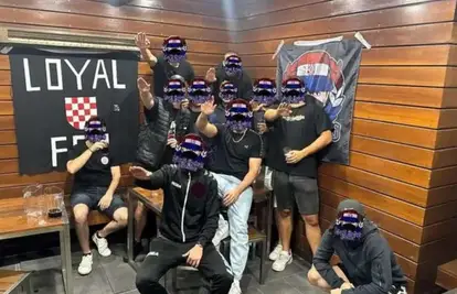 Pozirali uz hrvatsku zastavu s nacističkim pozdravom. Uhitili ih i prijeti im zatvorska kazna...