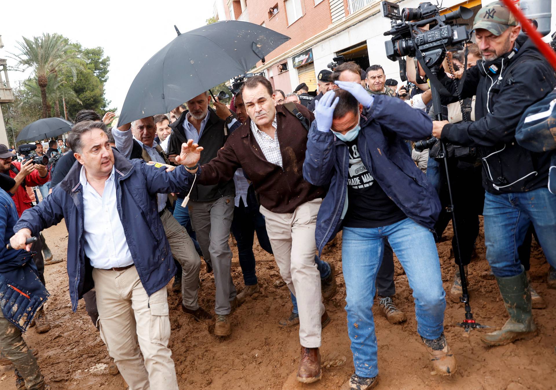 Aftermath of floods in Spain