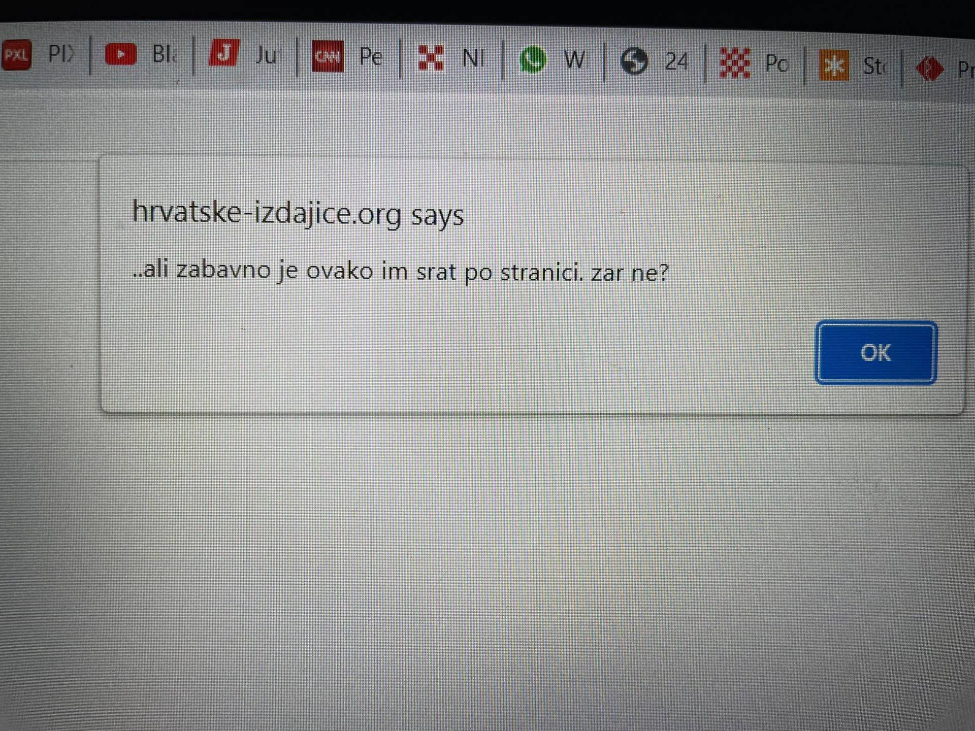 Hakirali 'Hrvatske izdajice': Par sati su ubacivali slike penisa, povezali je s porno stranicom...