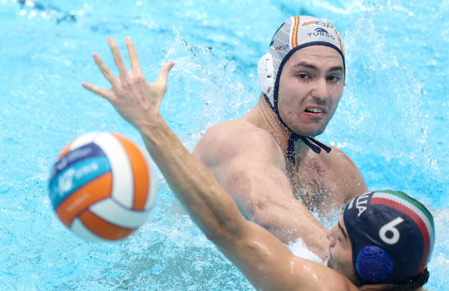 Zagreb: Utakmica polufinala izme?u Španjolske i Italije na Europskom prvenstvu u vaterpolu