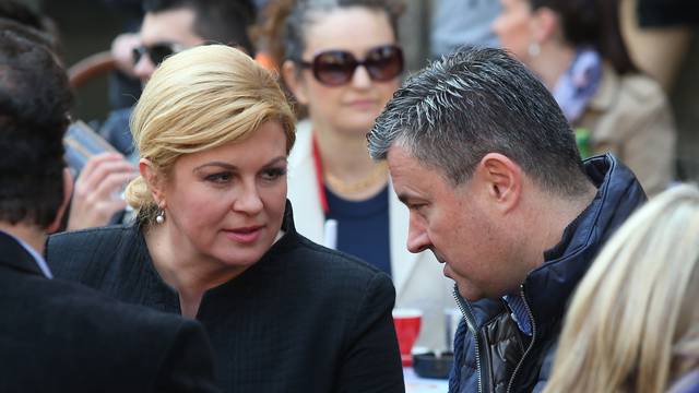 Kolinda i Orešković na ručku: Snimili ih na ulazu u konobu