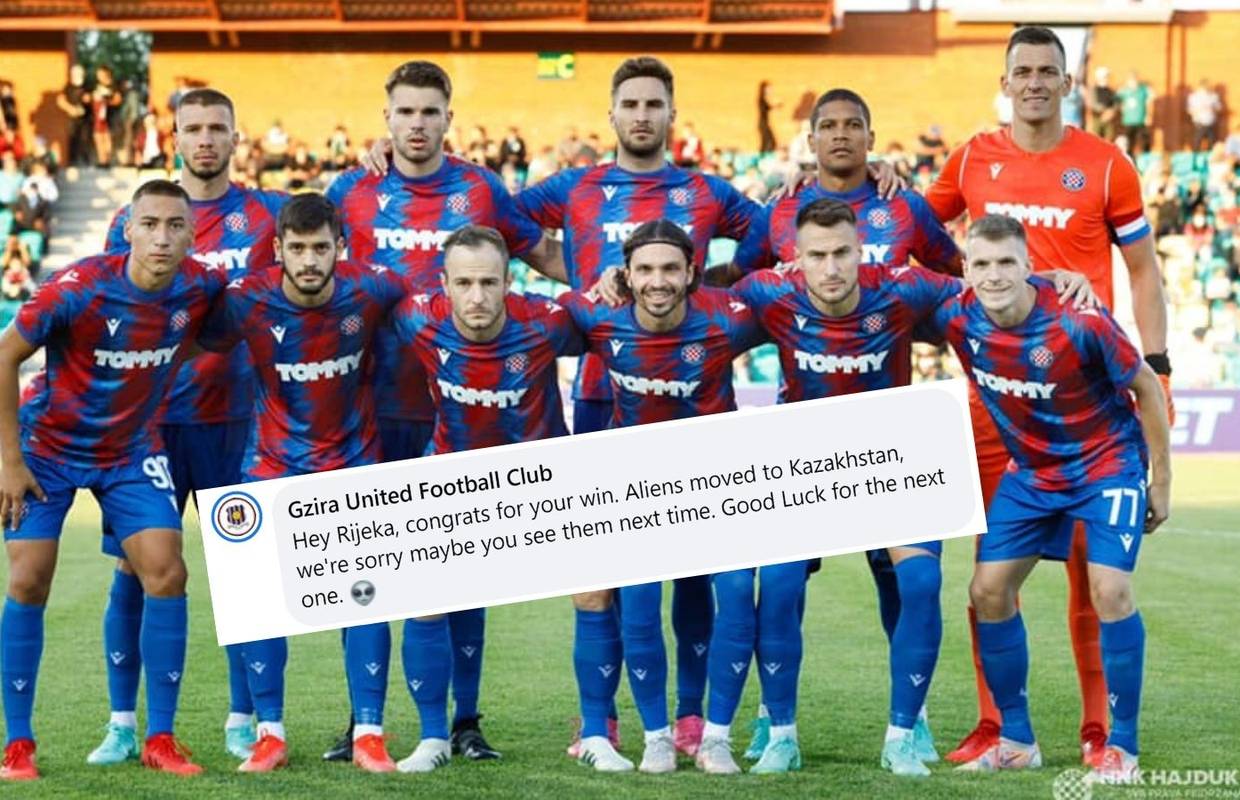 Gzira se opet sprda s Hajdukom: 'Izvanzemaljci su u Kazahstanu'