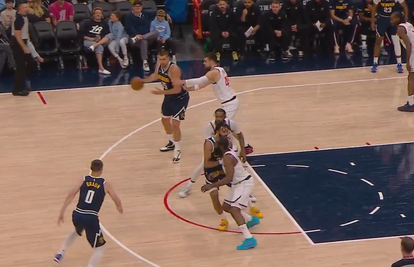 VIDEO Zubac izgubio od Jokića, a ovo je nevjerojatna asistencija Srbina o kojoj pričaju svi...