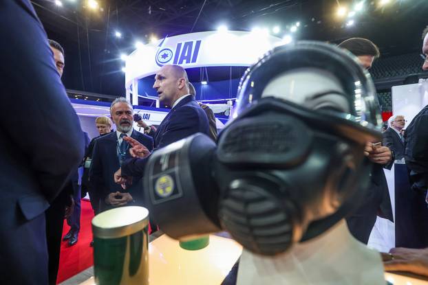 Zagreb: Obilazak Međunarodne izložbe naoružanja i vojne opreme ASDA u Areni zagreb