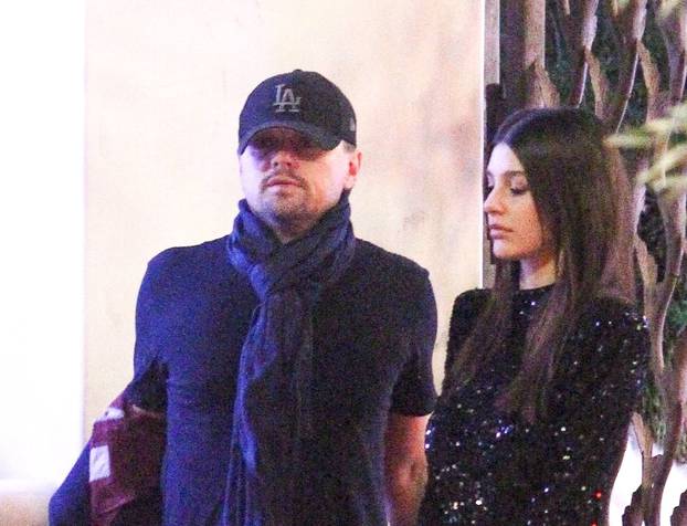 *EXCLUSIVE* Leonardo Dicaprio and girlfriend Camila Morrone enjoy a star studded party at Seth MacFarlane