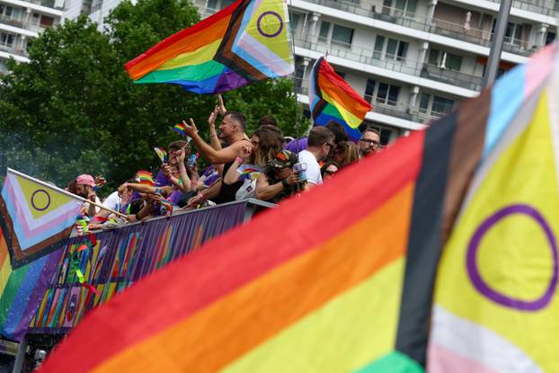 Christopher Street Day LGBTQ+ Pride march, in Berlin