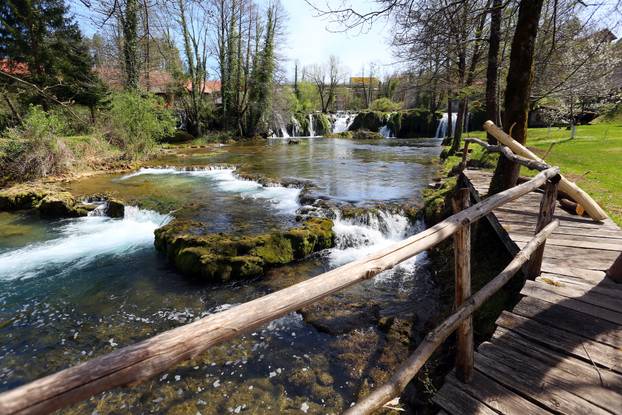 Proljeće u Rastokama bez turista