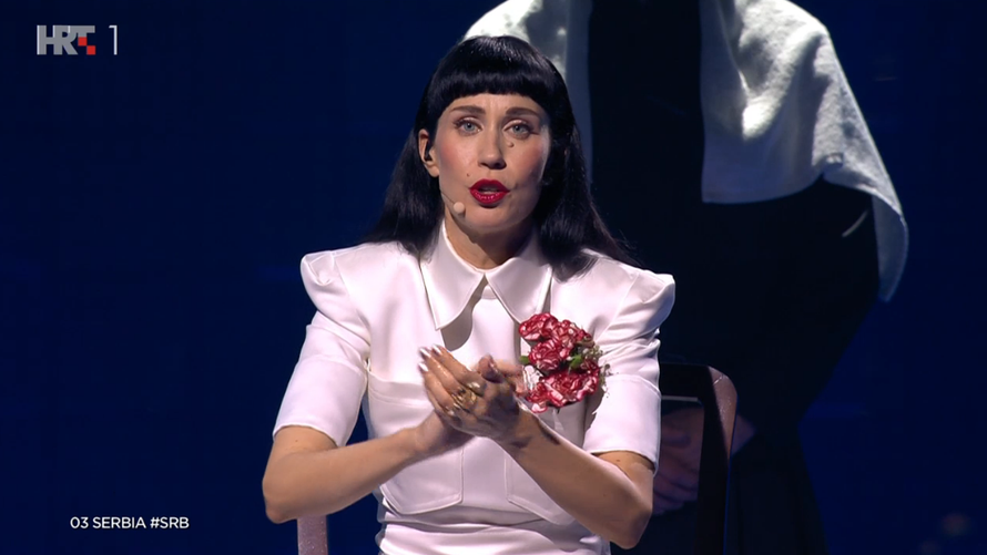 Hrvatska ima cipele u finalu Eurosonga, Konstrakta je nastupila u bijelim borosanama